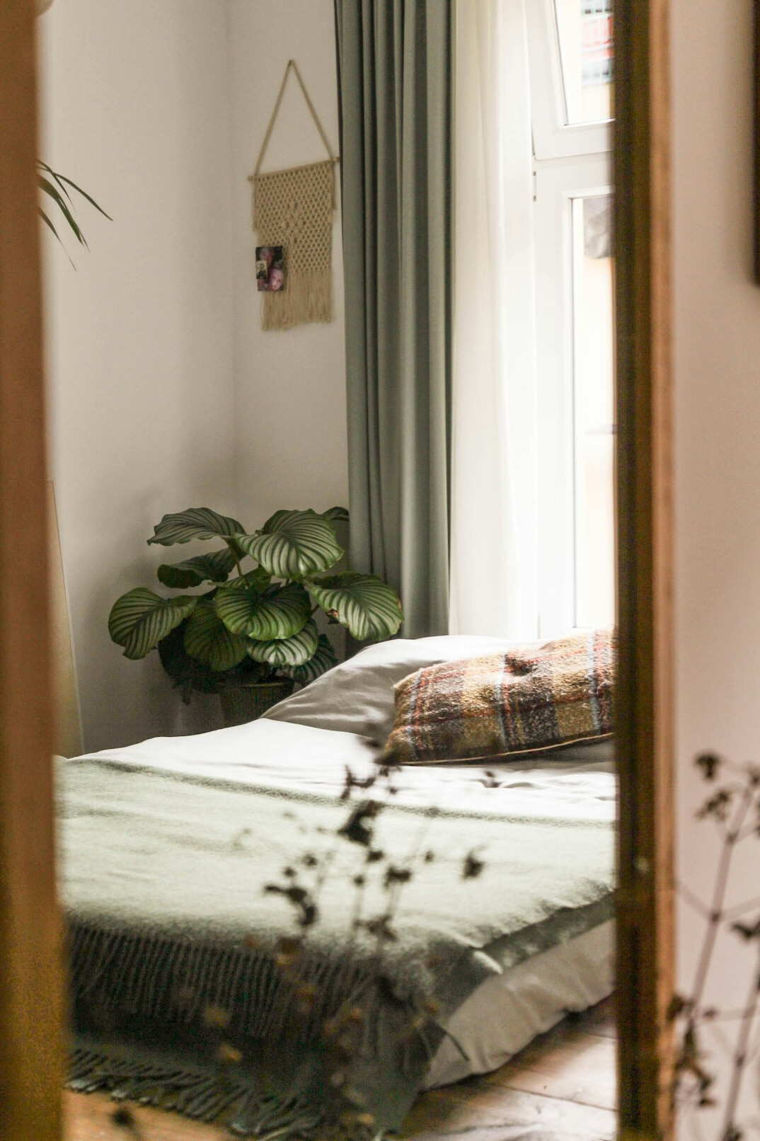 cozy bedroom setup