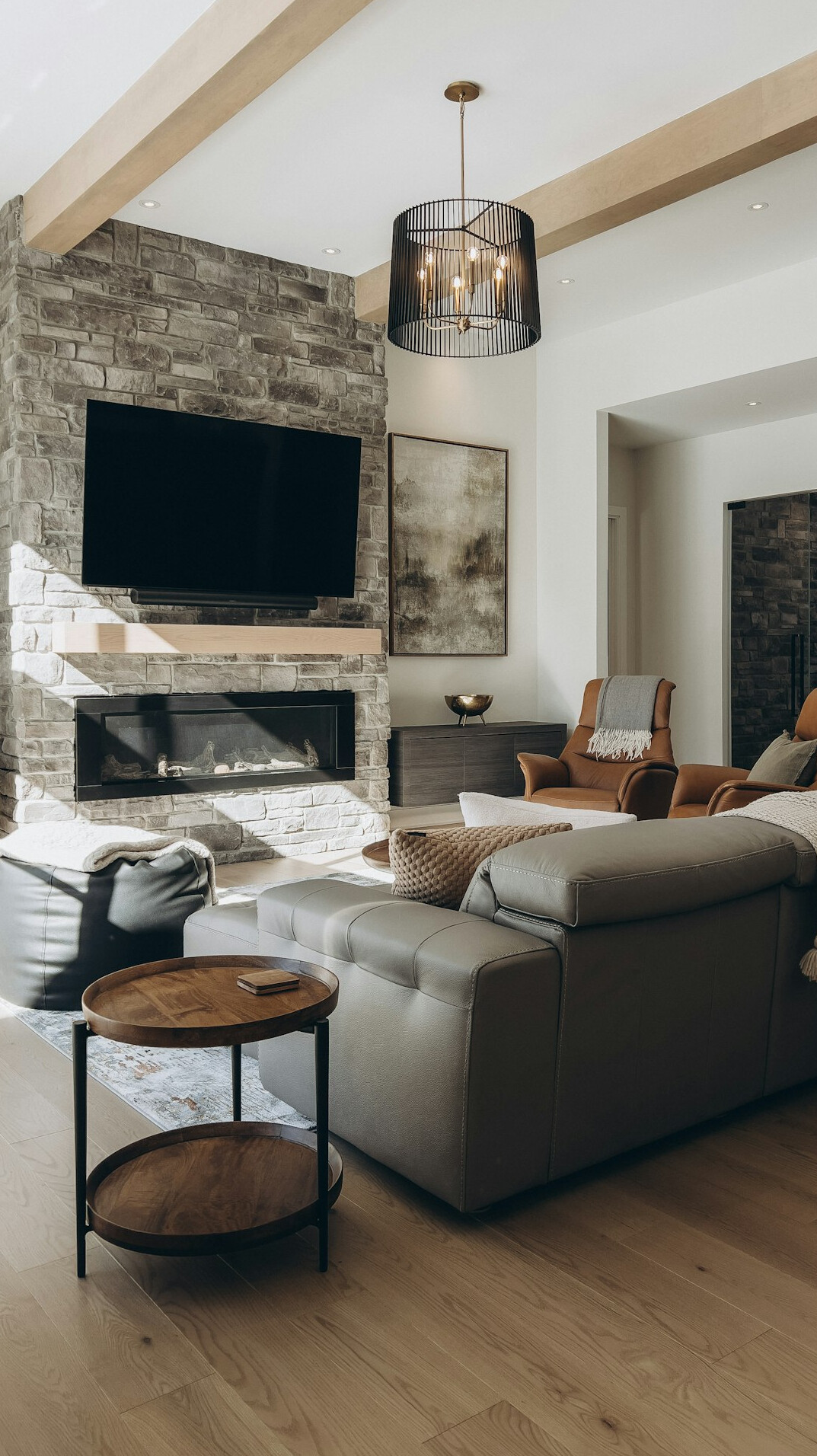 serene home living room