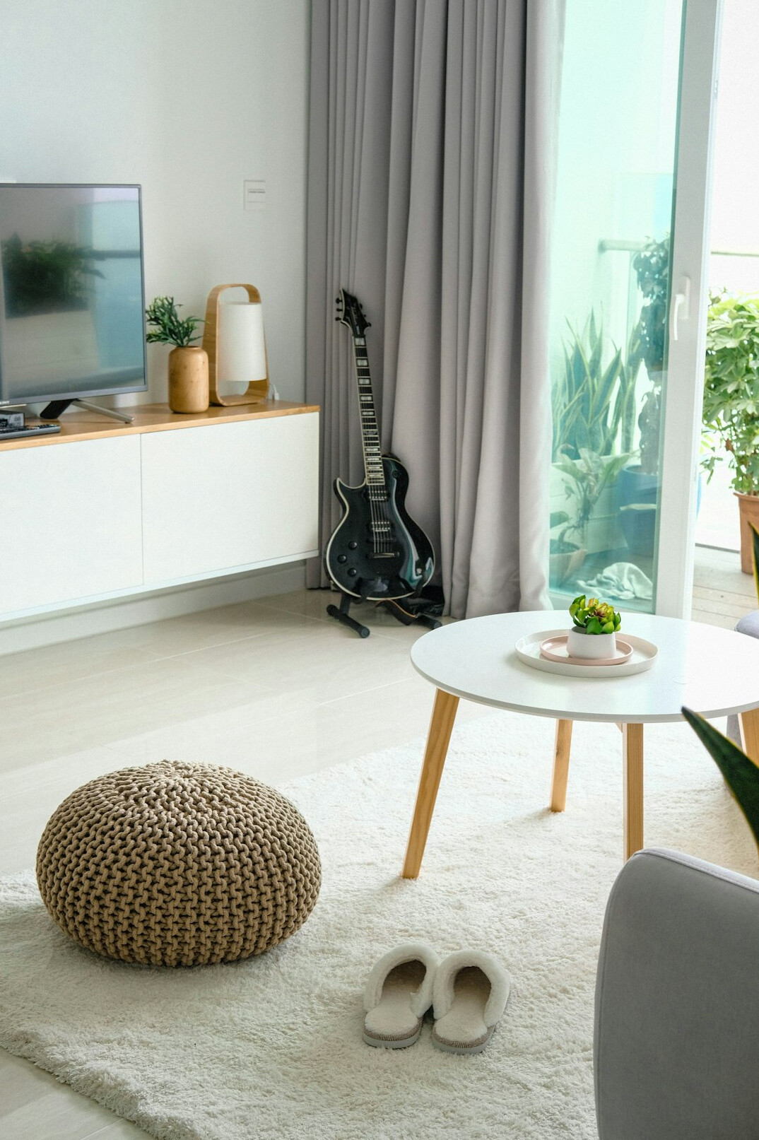 relaxed living room
