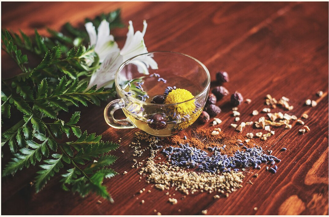 herbs and natural ingredients for home care